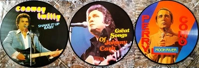 3 Picture LP's - Johnny Cash / Perry Como / Conway Twitty - siehe Beschreibung - Bild 1 von 4