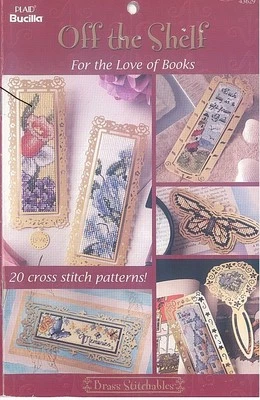 Off the Shelf 20 Cross Stitch Patterns Booklet Plaid Bucilla 43629 2004 - Image 1 of 2