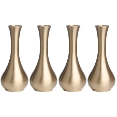  4 Count Blumenvase Modern Kleine Blumenvasen Rustikale Blumenarrangementhalter - Bild 1 von 4