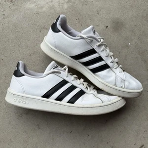 Adidas Mens Grand Court F36392 White Casual Shoes Sneakers Size 12 - Picture 1 of 11