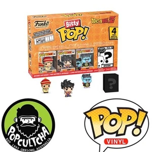 Dragon Ball Z - Gohan, Goku, Kaio & Mystery Bitty Pop! Vinyl Figure 4-Pack "New" - Picture 1 of 2