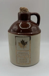 Miners Delight Maple Ceramic Jar With Cork Farm PCA Made In USA - Picture 1 of 3