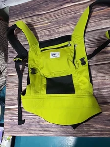Ergo Baby Original Organic Carrier Lime Green Adjustable Black Mesh - Picture 1 of 4