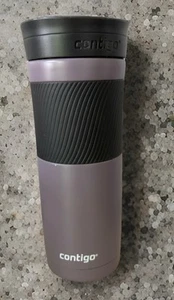 Tazza da viaggio Contigo Byron 2.0 20 oz in acciaio inox con SNAPSEAL viola - Foto 1 di 5