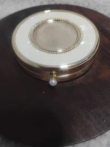 Things Remembered TR gravierbare Perle Gold doppelt verspiegelt kompakte Marke - Bild 1 von 6