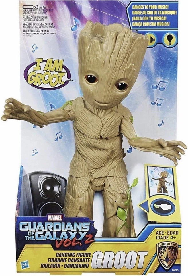 🔥 Hasbro Marvel Guardians Galaxy Vol. 2 Groot танцы фигурка 🔥 новый + 1 - Изображение 1 из 1