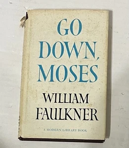 Go Down Moses William Faulkner vintage 1942 hardcover Modern Library 175 - Imagen 1 de 5