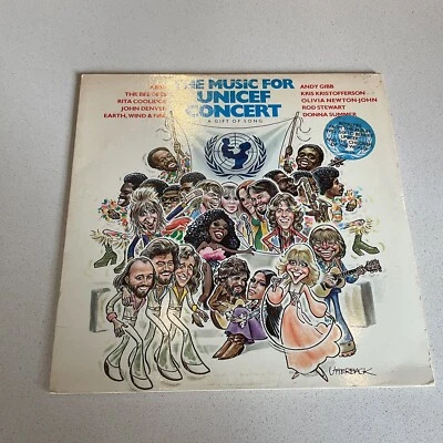 Various - The Music For UNICEF Concert - A Gift Of Song 33 RPM Vinyl LP Record - Image 1 of 4