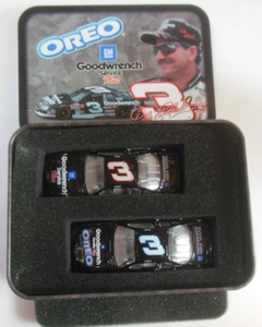 NASCAR Dale Earnhardt 2 car OREO 2001 Monte Carlo Tin Set Limited Edition - Picture 1 of 4