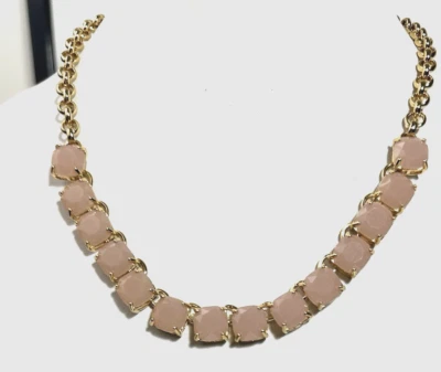 Nuevo collar llamativo Kate Spade New York cuadrado en tono lila/oro $98 Foto 1 de 4