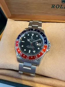 Rolex GMT-Master Pepsi Ref: 16700 Box + Papiere 1996 Fullset - Bild 1 von 6