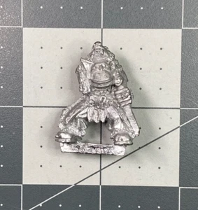 Warhammer 40K ORK SNAKEBITE BOY Wolfskin WARBOSS 1989 GW rogue trader OOP CC25 - Picture 1 of 2