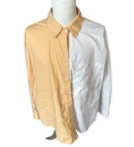 Abercrombie & Fitch Herren Oversized VINTAGE Y2K Colorblock Hemd 2XL - Bild 1 von 6