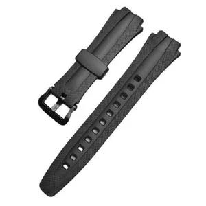 For Casio AQ-160W AQ 161W 163W Resin Strap Watch Band Silicone Rubber for Men - Picture 1 of 15