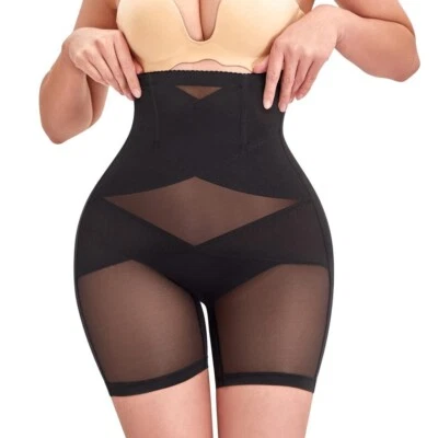 CHUMIAN High-Waisted Knickers Tummy Control Shapewear Size 12-14 (L) Slimming Effect B5R
