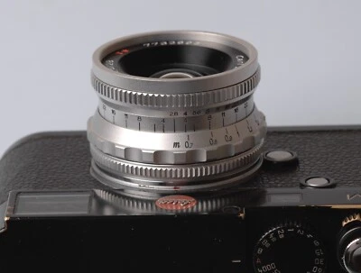 Contax G 28mm f2.8 Biogon Convert To Leica M Helicoid, Silver Version, (no lens) - Image 1 of 4