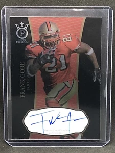 2021 Onyx Premium #OPFG Frank Gore On Card Auto San Francisco 49ers - Bild 1 von 2