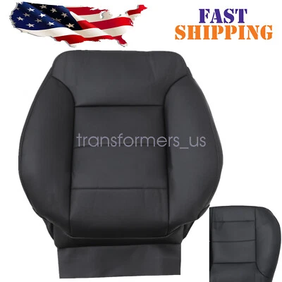 Driver Lean Back Leather Seat Cover Fits 09-13 Mercedes-Benz R350 ML350 Black - Image 1 of 4