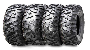 Set of 4 UTV ATV Tires 26x9-12 26x11-12 For 10-14 Polaris Ranger 800 Crew/HD/XP - Picture 1 of 10