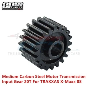 GPM Medium Carbon Steel Motor Transmission Input Gear 20T For TRAXXAS X-Maxx 8S - Picture 1 of 5