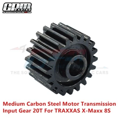 GPM Medium Carbon Steel Motor Transmission Input Gear 20T For TRAXXAS X-Maxx 8S - Image 1 of 4