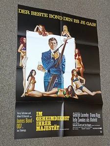 James Bond - Im Geheimdienst Ihrer Majestät - Original Kinoplakat A1 -NEUWERTIG - Bild 1 von 1