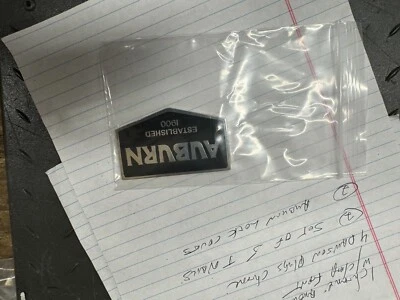 Auburn Automobile Company emblem 851 852 Speedster Chrome Grille Body Grill New - Image 1 of 3