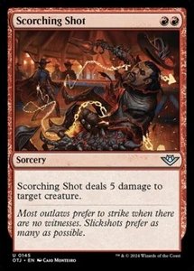 *MtG: 4x Scorching Shot - Outlaws of Thunder Junction UC - magicman-europe* - Bild 1 von 1