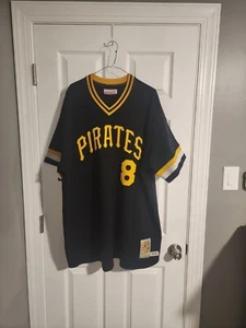100% Authentic Mitchell & Ness 1979 Pirates Willie Stargell Jersey Sz 3XL - Picture 1 of 4