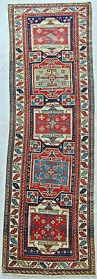 Tapis Rug Ancien Europeen Caucasien Tribal Oriental Pre-1900 • 1900.39€