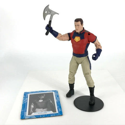 PEACEMAKER UnMasked Action Figure McFarlane DC Multiverse Complete Cover