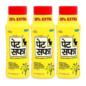 Pet Saffa Constipation Relief Laxative Powder - 120gm Pack of 3 - Picture 1 of 7