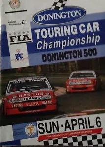 Offiziell Donington Programm April 6th 1986 Fia Tourenwagen - Bild 1 von 1