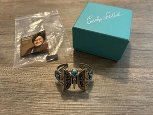 Carolyn Pollack Roderick Tenerio Sterling Silver Beautiful Blessings Cuff - Picture 1 of 14