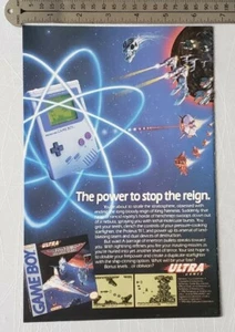 Nemesis Gameboy RARE Print Ad - Picture 1 of 2
