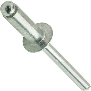 Remaches Pop de aluminio 3/16" x 5/8" Dome Head Blind 6-10 Gap .501-.625 Qty 1000 - Imagen 1 de 7