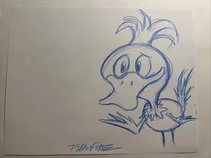 Dibujo de producción original The Lorax Servicio Forestal de Estados Unidos Storyboard Artist Frank - Imagen 1 de 1