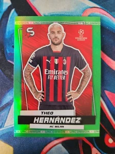 Theo Hernandez #68 Topps Superstars 22/23 Uncommon Green Parallel Card AC Milan - Picture 1 of 2