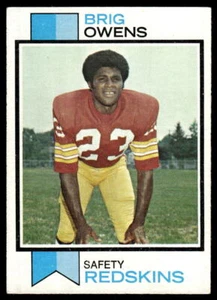 1973 Topps #442 Brig Owens Washington Redskins - Bild 1 von 2