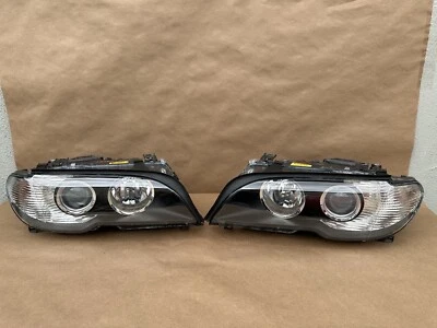 04-06 BMW E46 325CI 330CI M3 2doors Headlight Assembly Repair Service , pair L&R - Image 1 of 4