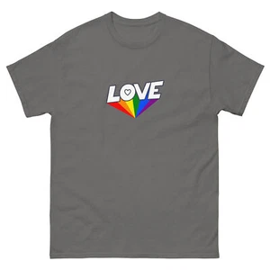Rainbow Love Tee - Classic T-Shirt - Picture 1 of 13