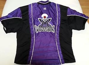 Chaqueta de tiro Sacramento Monarchs 1998 WNBA oficial con botones mujer talla 22 - Imagen 1 de 10