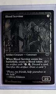 2022 MTG Magic The Gathering Innistrad Double Feature Foil #519 Blood Servitor - Picture 1 of 2