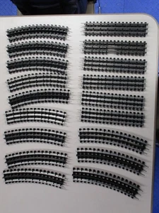 O Gauge K-Line Super K Track 6 Stright & 12 Curved Track - Picture 1 of 14