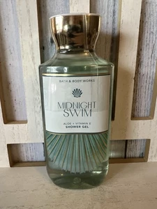 Bath & Body Works MIDNIGHT SWIM Shower Gel Body Wash 10oz New / Sealed - Picture 1 of 4