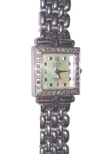 Anne Klein 12/7338-9 753s Diamond Swiss Watch New Battery - Picture 1 of 12