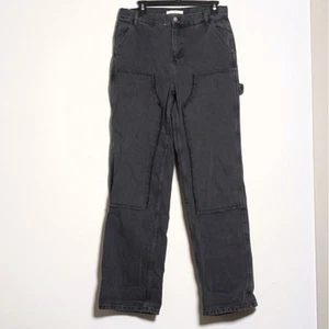 Pacsun Baggy Carpenter Double Knee schwarze Damenjeans Größe 28 - Bild 1 von 7