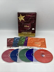 RARE CLASSIC DISNEY 60 YEARS OF MAGICAL MUSIC JAPAN CD BOX SET VOL 1-5 - Picture 1 of 11
