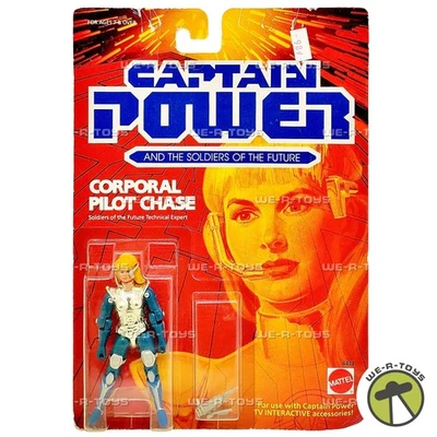 Figura de acción Captain Power Corporal Pilot Chase 1987 Mattel 4474 Foto 1 de 4