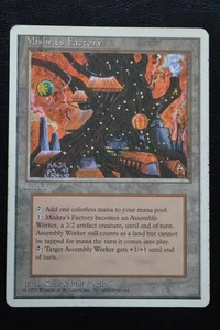 Magic The Gathering Magic The Gathering Mishra's Factory cuarta edición MP jugado moderadamente - Imagen 1 de 2